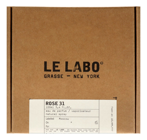 Perfume Le Labo Rose 31, 100 Ml, Para Unisex