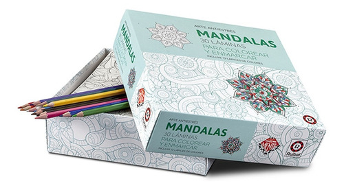 Mandalas Para Pintar C/ Lapices Original Ruibal Envío Gratis