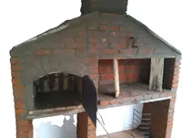 Comprar Horno Leña Ladrillos Refractarios Puerta Hierro Tiro Regulab