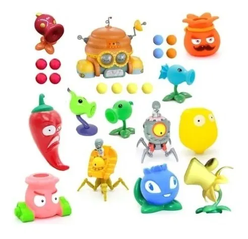 Juego Plantas Vs Zombies Muñeco Colección Juegos Infantil Juego Plantas Vs Zombies Muñeco Colección Juegos Infantil