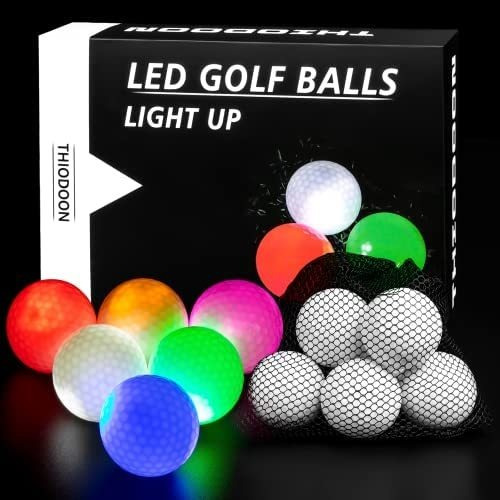 Pelotas Bolas De Golf Thiodoon 6 Unidades Para Oscuras