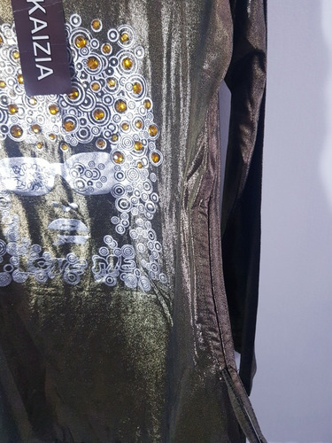 Remera Remeron Manga Larga Importada Dorada