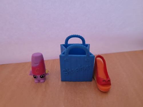 Shopkins Bolsita Azul Con Zapato