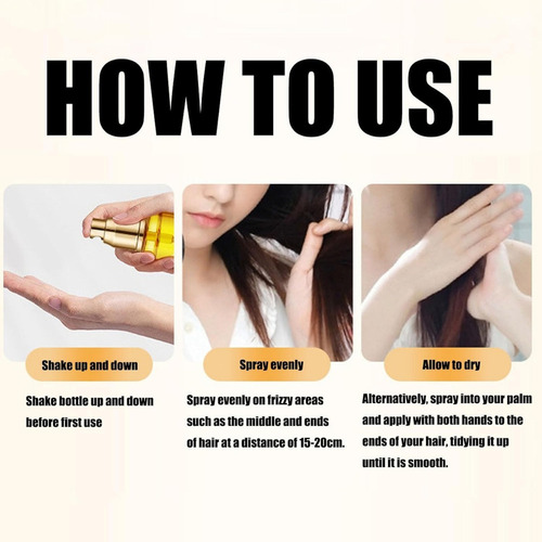 Spray De Esencia Suavizante Perfumada For El Cabello