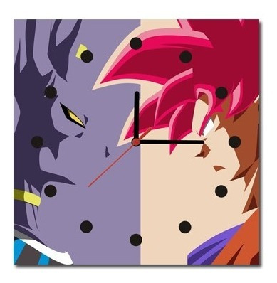 Poster Reloj Dragon Ball [24x24cms] [ref. Rdb0411]