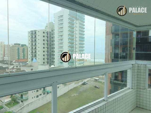Apartamento Com 2 Dormitórios À Venda, 93 M² Por R$ 420.000,00 - Vila Guilhermina - Praia Grande/sp - Ap1565