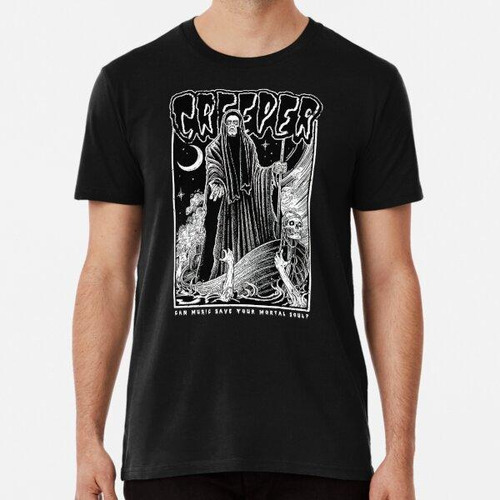 Remera Camiseta Oficial Creeper Para Hombre Algodon Premium