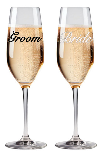 Copas De Champagne Para Novios Boda Bride Y Groom Brindis