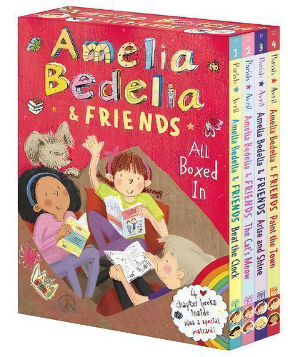 Amelia Bedelia & Friends Chapter Book Boxed Set #1 : All Boxed In [books 1-4], De Herman Parish. Editorial Harpercollins Publishers Inc En Inglés