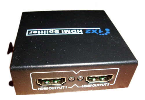 Splitter Hdmi 1x2, Versión 1.3 Mini Metálico