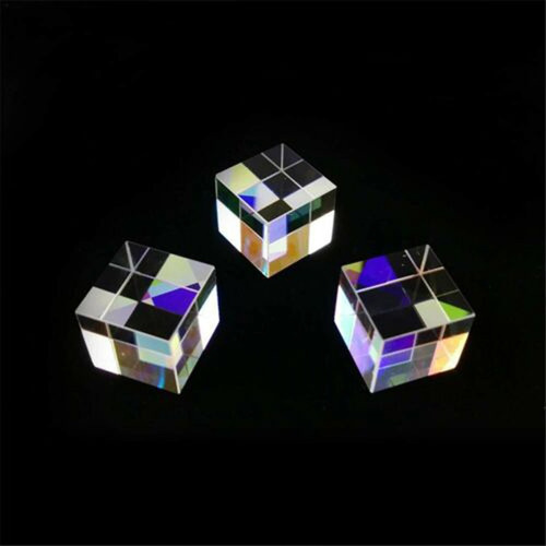 3 Cubos Cmy Op-tic Pr-ism Rgb Prisma De Cristal Óptico 