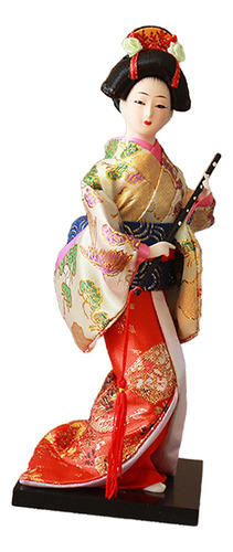 Muñecas Con Kimono De Geisha Japonesa, Decoración, Muñeca
