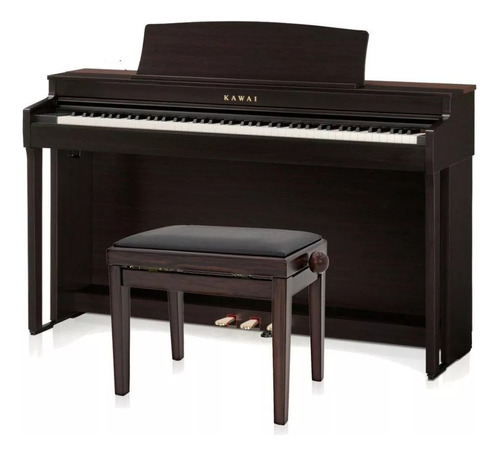 Piano Kawai Cn301 Teclado 88 Tecla Bluetooth Mueble Banqueta