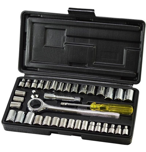Imagen 1 de 1 de Herramienta Juego De Copas + Ratchet + Acceso Discover 52pzs