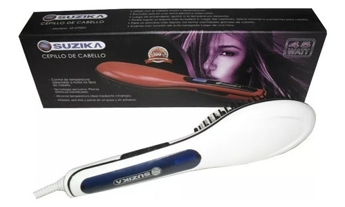 Cepillo Plancha De Pelo Suzika Con Display Led Sz-cp001