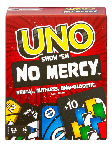 Uno No Mercy - Kit Para Imprimir En Español+ Stl Estuche 3d