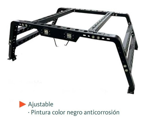 Rack Para Caja De Pick Up Ajustable Toyota Tacoma 2015-2023