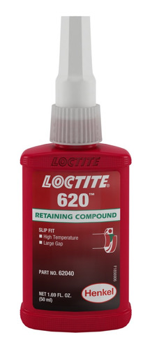 Loctite 620 Compuesto Retenedor Alta Temperatura 50 Ml