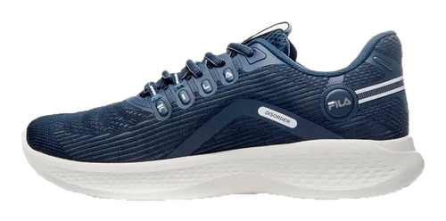 Imagen 2 de 6 de Zapatillas Fila Running Hombre Diorder Marino-bc-gris Cli