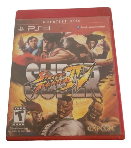 Super Street Fighter Iv Ps3 Fisico (Reacondicionado)