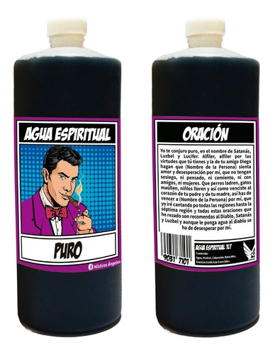 Agua Espiritual Puro Esotérica 1lt