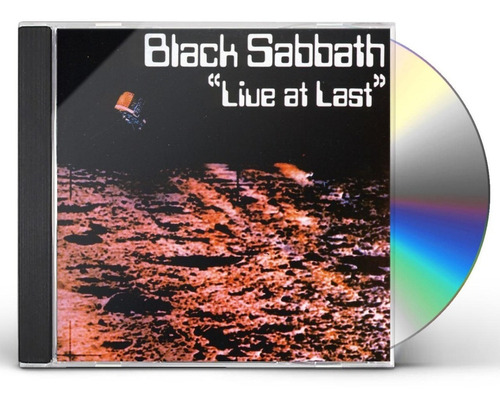 Black Sabbath Live At Last Cd Import.nuevo Cerrado En Stock