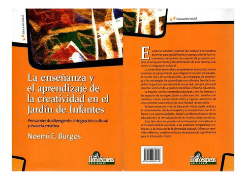 Libro Enseñanza Y El Aprendizaje D/la Crea  Burgos Noemi