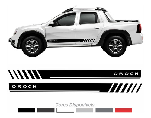 Adesivo Faixa Lateral Renault Duster Oroch Dstr10