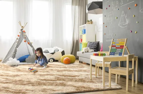 Alfombra Twinnis Super Soft Shaggy De 150 X 240 Cm, Color Be