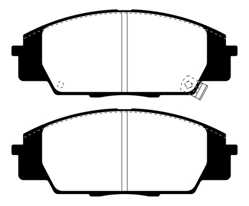 Juego De Pastillas De Freno Para Honda S2000 0 2.0 00/02 Lit