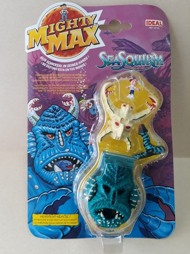 Mighty Max . Ideal 1992 . Sea Squirm . Bluebird 