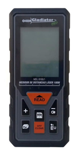 Medidor Laser Telémetro 100mts 650nm Profesional Gladiator