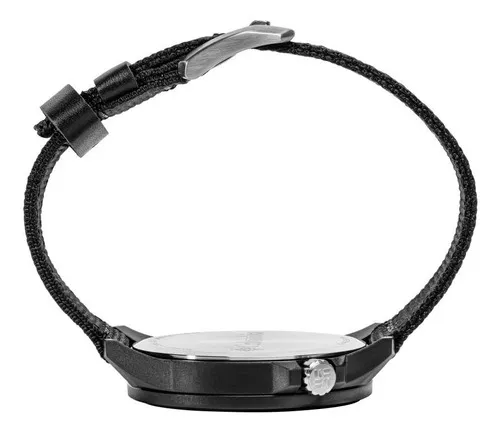 Reloj Columbia Caballero Correa Nylon Color Negro Css10 102