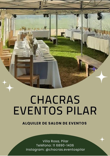 Imagen 4 de 5 de Salon De Campo Para Eventos - Pilar
