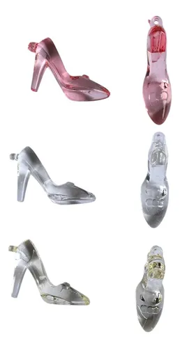 comprar Cairel Acrílico Forma De Zapato X 10 Uni Souvenir 3