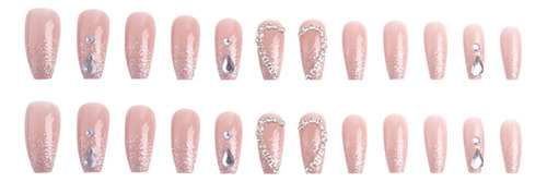 Uñas Postizas Pegamento De Uñas Postizas Decoradas Color Z180
