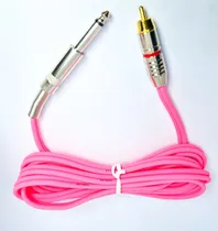 Comprar  Cabo Rca Tattoo Tatuagem Fio De Silicone Plug P10 X Rca