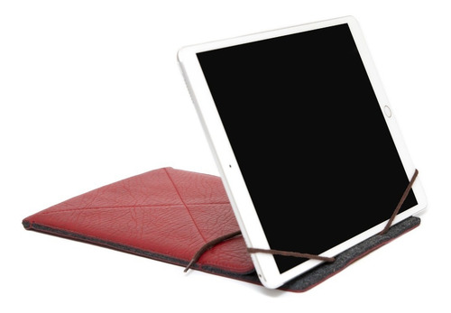 Imagen 4 de 4 de Funda Estuche Para iPad / Tablet Bab® Cuero Genuino