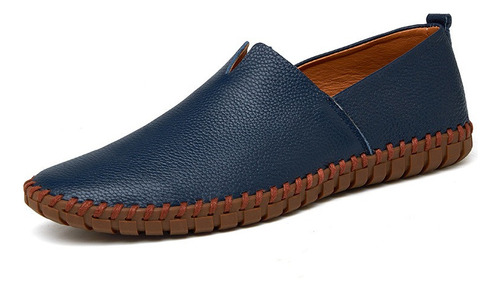 Mocasines De Cuero Transpirables Para Hombre