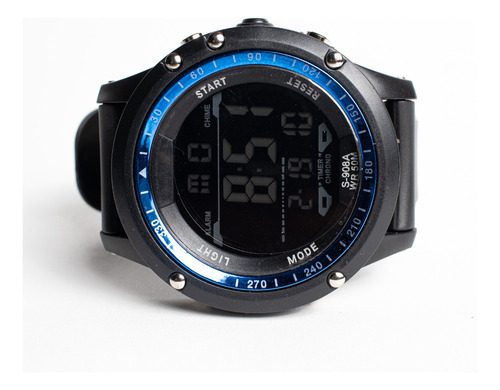 Reloj Deportivo Unisex Waterproof 50m Digital Azul