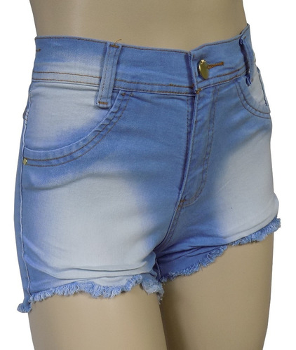 short jeans amassado