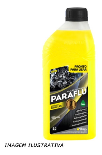 Aditivo Pronto Para Uso Paraflu Orgânico Amarelo Radiador 1l