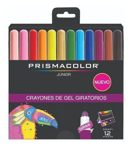 Crayones De Gel Giratorios Prismacolor X12 Unidades