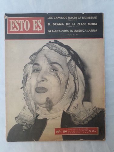 Revista Antigua ** Esto Es ** Nº 119 Politica