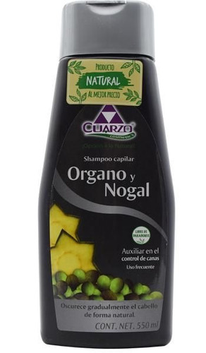 Shampoo Organo Y Nogal 500 Ml