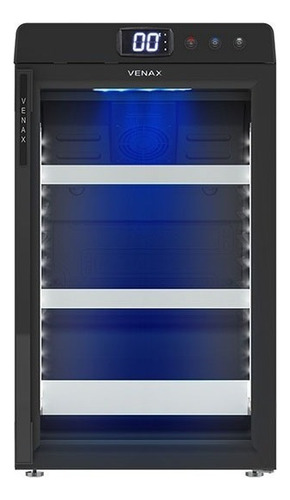 Cervejeira Visa Cooler Venax Expvq 100l Craft Beer Vidro Cor Preta 110v