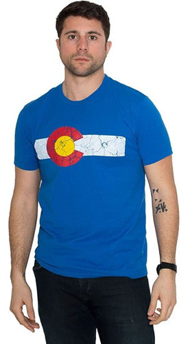 Bandera Del Estado De Colorado Apenado Camiseta Unisex / Loo