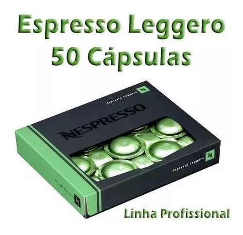 Utilgængelig Forøge At hoppe Cápsulas Nespresso Profissional Expresso Leggero Promoção - Escorrega o  Preço