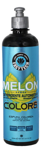 Shampoo Automotivo Melon Colors Azul 1:150 500ml Easytech