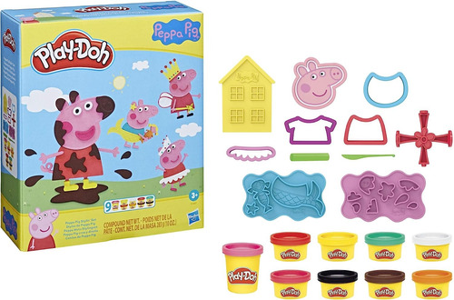 Play-doh Peppa Pig Stylin Set Peppa Pig Playset Masa Moldea